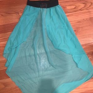 Elastic waistband skirt